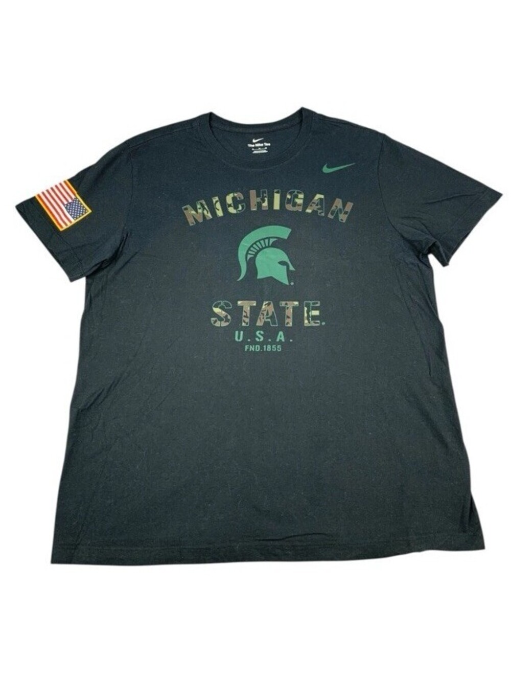 Michigan State Spartans Nike Salute To Service T-Shirt, Men’s Size XL